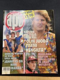 Apu 1991 nr 43, Hector, Frederik, Kimmo Kinnunen, Anneli Sarin Bravo-show