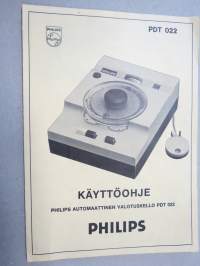Philips automaattinen valotuskello PDT 022 -käyttöohje