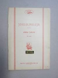 Joululauluja, koonnut Anna Sarlin, VIII vihko