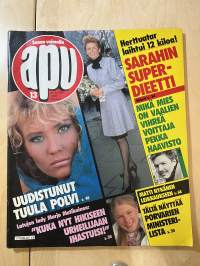 Apu 1987 nr 13, Mikä mies on Pekka Haavisto, Apu Tukholmassa - Tina Turner