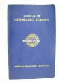 Manual of orthopaedic surgery
