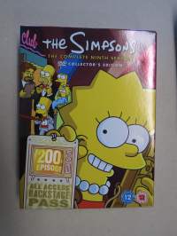 Simpsons The Complete Ninth Season DVD box