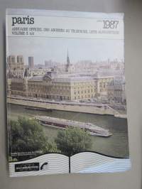 Paris 1987 annuaire officiel des abonnés au téléphone vol 3. N-Z -puhelinluettelo, Pariisi osa 3.