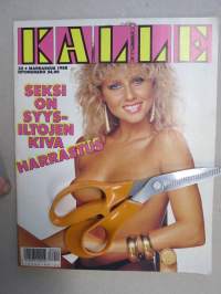 Kalle 1988 nr 22 -aikuisviihdelehti / adult graphics magazine