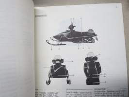 Yamaha PZ 480 1985 moottorikelkka -käyttöohjekirja - instruktionsbok - instruksjonsbok