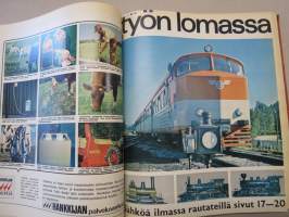 Työn lomassa 1967 -sidottu vuosikerta, Säästöpankki asiakaslehti, laaja-alaisesti eri yhteiskunnan osa-alueita esittelevä julkaisu, katso kohteen kuvista!