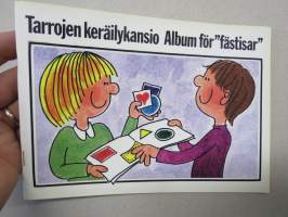 Tarrojen keräilykansio - Album för festisar -käyttämätön