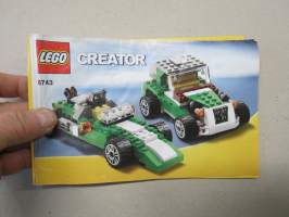 Lego 6743 - Creator -kokoamisohje