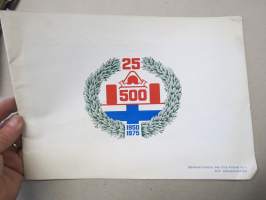 500-Kerho Formula Vee Club Finland 25-V. juhlajulkaisu 1950-1975