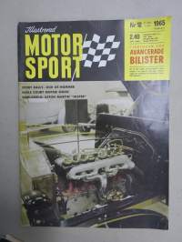 Illustrerad Motor Sport 1965 nr 12, Stort Rally- och GT-nummer, Earls Court Motor Show, Aston Martin 