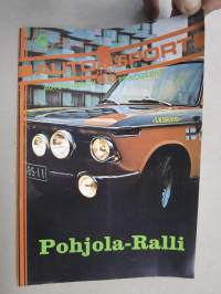 Auto Sport 1971 nr 6, Pohjola Ralli, Maria Hirn, Go Kart, Valkeakoski maastoajokisa, Mazda 1300 Ryhmä II, Pohjola-Ralli, Ampiaisralli, Jackie Stewart, ym.