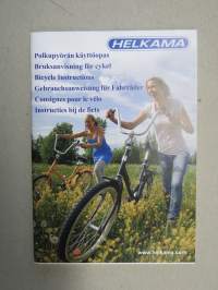 Helkama  polkupyörän käyttöopas - Bruksanvisning för cykel - Bicycle Instructions