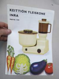 Inra 11252 keittiön yleiskone -myyntiesite