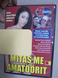 Mitäs me amatöörit -aikuisviihde DVD, käyttämätön