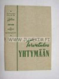 Tervetuloa Yhtymään -Huhtamäki-Yhtymän opas uusille työntekijöille
