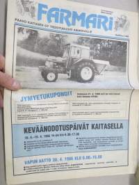 Farmari 1986 huhtikuu - Paavo Kaitanen Oy tiedotuslehti asiakkaille
