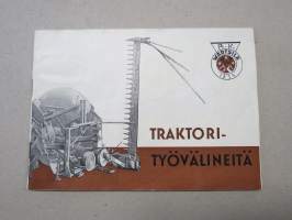 Wärtsilä Pe-Ko traktorityövälineitä -myyntiesite