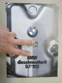BMW dieselmoottorit D7/D12 -myyntiesite