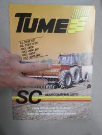 Tume Suurcombimallisto kylvölannoittimet -myyntiesite