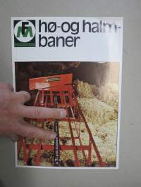 Fransgård hö- og halmbaner / heinä- / olkikuljettimet -myyntiesite