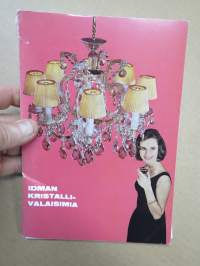 Idman Kristallivalaisimia -tuoteluettelo