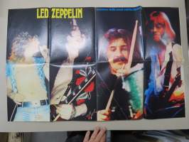 Led Zeppelin -Suosikki-lehden keskiaukeamajuliste