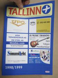 Tallinn 1998 & 1999 - Tallinna ja Harjumaa telefooniraamat -puhelinluettelo