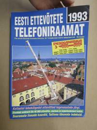Eesti ettevötete telefooniraamat 1993 -puhelinluettelo