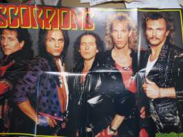 Scorpions - Suosikki-lehden juliste
