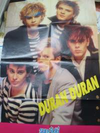 Duran Duran - Suosikki-lehden juliste