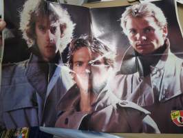 The Police / Stray Cats - O.K.-lehden juliste