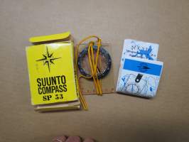 Suunto kompassi SP-53 (Nuorisokompassi) -käyttämätön, alkuperäinen kotelo ja käyttöohje mukana / compass