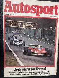 Autosport - Lehti 1979 nr 7 - Jody's first for Ferrari, Surer´s F2 Vallelunga, Mikkola wins Welsh, Marshall Art, ym.