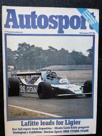 Autosport - Lehti 1979 nr 4 - Lafitte leads for Ligier, Our full report from Argentina, Monte Carlo Rally progress, ym.