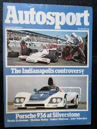 Autosport - Lehti 1979 nr 6 - The Indianapolis controversy, Porsche 936 at Silverstone, ym.