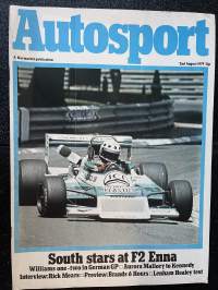 Autosport - Lehti 1979 nr 5 - South stars at F2 Enna, Williams one-two in German GP, Aurora Mallory to Kennedy, ym.