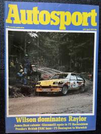 Autosport - Lehti 1978 nr 2 - Wilson dominates Raylor, James Hunt column, Giacomelli again in F2 Hockenhiem, Penske´s British USAC base,  ym.