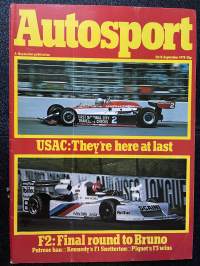 Autosport - Lehti 1978 nr 13 - USAC: They´re here at last, F2: Final round to Bruno, Patrese ban, Kennedy´s F1 Snetterton, Piquet´s F3 wins, ym.