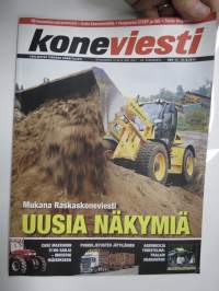 Koneviesti 2017 nr 13, Case Maxxum 5100-sarja, Agronic yhdistelmäpaalain, Potila Magnum Plus 700, Niittomurskaimet -taulukot, Venieri 7.63 C, HTC Scania 104 ton