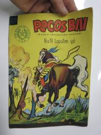 Pecos Bill 1957 nr 14 - Loputon yö -sarjakuvalehti