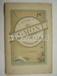 Egmont viisinäytöksinen murhenäytelmä (Goethe / Göthe)