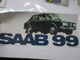 Saab 99 1970 - suomalainen kaunotar -myyntiesite