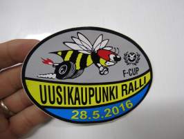 Uusikaupunki Ralli 2016 F-Cup -tarra
