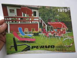 Purmo puutarha- ja retkeilykalusteita / trädgårds- och campingmöbler -myyntiesite
