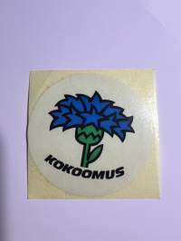 Kokoomus -tarra  / sticker
