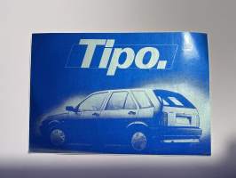 Fiat Tipo. -tarra  / sticker