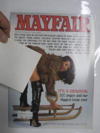 Mayfair vol 14 nr 12 -aikuisviihdelehti / adult graphics magazine