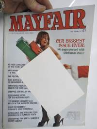 Mayfair vol 13 nr 12 -aikuisviihdelehti / adult graphics magazine
