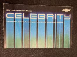 Chevrolet - Käyttöohjekirja (1988)