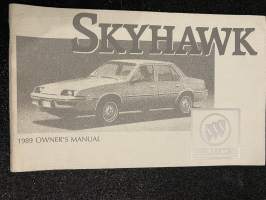 Buick Skyhawk - Käyttöohjekirja (1989)
